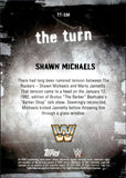 2025 Shawn Michaels Topps Finest WWE THE TURN BLACK REFRACTOR 15/25 #TT-SM WWE Legend