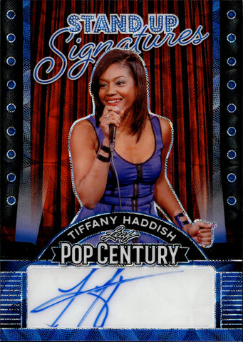 2023 Tiffany Haddish Leaf Pop Century BLUE KALEIDOSCOPE STAND UP SIGNATURES AUTO 3/7 AUTOGRAPH #SUS-TH1 Girls Trip