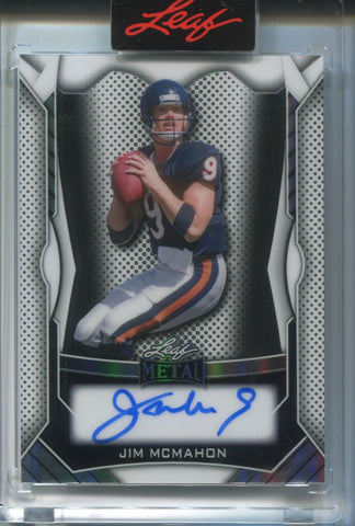 2025 Jim McMahon Leaf Metal AUTO 4/8 AUTOGRAPH #BA-JM1 Chicago Bears