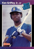 1989 Ken Griffey Jr. Donruss ROOKIE RC #33 Seattle Mariners HOF 5