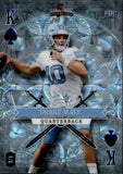 2023 Drake Maye Wald Card 5 Card Draw Stacked Deck ROOKIE BLUE SCOPE 1/1 ONE OF ONE RC #SD-DM New England Patriots
