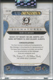 2024-25 Olen Zellweger Upper Deck Clear Cut ROOKIE AUTO AUTOGRAPH RC #CS-OZ Anaheim Ducks