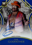 2018 The Godfather Topps WWE Legends BLUE AUTO 16/25 AUTOGRAPH #A-TG WWE Legend