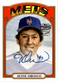 2023 Jesse Orosco Topps Achives FAN FAVORITES AUTO AUTOGRAPH #72FF-JOR New York Mets