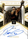 2023 Papa Shango Panini Immaculate MARKS OF GREATNESS GOLD FOIL AUTO 04/10 AUTOGRAPH #MG-PSH WWE HOF