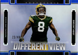 2025 Josh Jacobs Panini Photogenic BLUE FOIL DIFFRENT VIEW 23/49 #2 Green Bay Packers