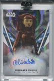 2023 Olivia d'Abo as Luminara Unduli Topps Star Wars Signature Series AUTO AUTOGRAPH #A-OD