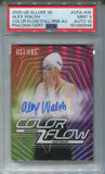 2025 Alex Walsh Upper Deck Allure SE COLOR FLOW RAINBOW AUTO AUTOGRAPH PSA 9/10 #CFA-AW Swimming 8599