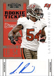 2012 LaVonte David Panini Contenders ROOKIE TICKET AUTO AUTOGRAPH RC #158 Tampa Bay Buccaneers 2