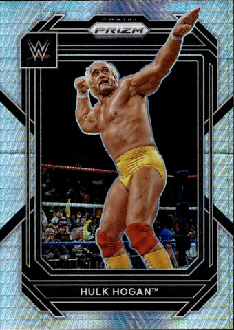 2023 Hulk Hogan Panini Prizm WWE HYPER PRIZM #195 WWE Legend