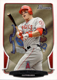2013 Mike Trout Bowman HOMETOWN #121 Anaheim Angels 1