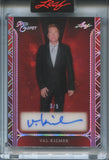 2025 Val Kilmer Leaf Red Carpet SILVER FOIL AUTO 5/5 AUTOGRAPH #A-VK1 Batman