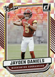 2024 Jayden Daniels Panini Donruss THE ROOKIES ROOKIE RC #TR-37 Washington Commanders