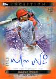 2024 Masyn Winn Topps Inception ORANGE ROOKIE & EMERGING STARS AUTO 07/10 AUTOGRAPH RC #BRES-MW St. Louis Cardinals