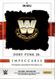 2023 Dory Funk Jr. Panini Impeccable WWE INDELIBLE INK HOLO SILVER AUTO 07/25 AUTOGRAPH #IN-DFJ WWE Legend