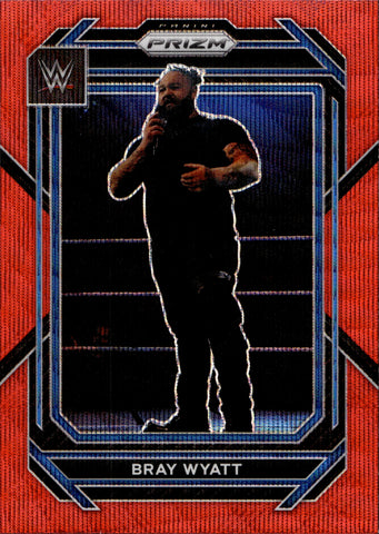 2023 Bray Wyatt Panini Prizm WWE RED WAVE #157 Friday Night Smackdown