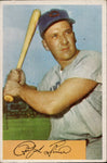 1954 Ralph Kiner Bowman #45 Chicago Cubs BV $100