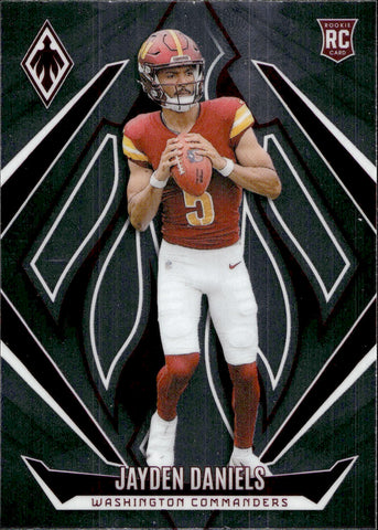 2024 Jayden Daniels Panini Phoenix ROOKIE RC #198 Washington Commanders 4