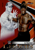 2021 R-Truth John Cena Topps Finest LEGACIES RED REFRACTOR 1/5 SSP #L-11 Monday Night Raw