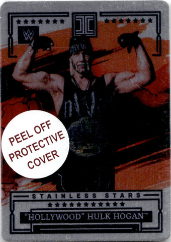 2023 "Hollywood" Hulk Hogan Panini Immaculate Collection WWE ORANGE STAINLESS STARS 20/25 #25 WWE HOF
