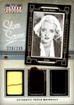 2015 Bette Davis Panini Americana SILVER SCREEN MATERIALS TRIPLE 229/299 RELIC #ST-BD All About Eve