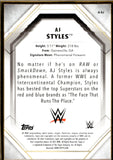 2021 AJ Styles Topps Transcendent WWE Purple Autograph Auto 06/10 #A-AJ Friday Night Smackdown