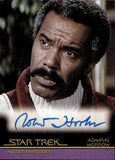 2011 Robert Hooks as Admiral Morrow Rittenhouse Star Trek Classic Movies & Heroes AUTO AUTOGRAPH #A117 The Search for Spock