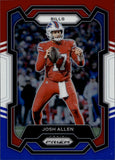 2023 Josh Allen Panini Prizm RED WHITE AND BLUE #32 Buffalo Bills