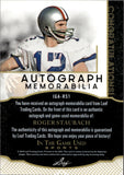 2024 Roger Staubach Leaf In the Game Used RAINBOW FOIL JERSEY AUTO 03/30 AUTOGRAPH RELIC #IGA-RS1 Dallas Cowboys HOF