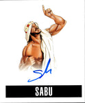 2014 Sabu Leaf Originals Wrestling AUTO AUTOGRAPH #S1 ECW