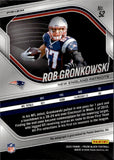 2025 Rob Gronkowski Panini Prizm Black HOLO SILVER AUTO AUTOGRAPH #52 New England Patriots