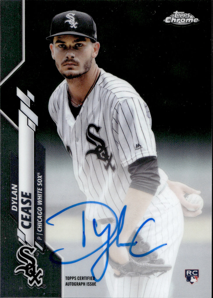 2020 Dylan Cease Topps Chrome ROOKIE AUTO AUTOGRAPH RC #RA-DCE Chicago