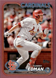 2024 Tommy Edman Topps Series 2 RED BORDER 13/50 #491 St. Louis Cardinals