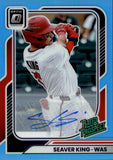 2026 Seaver King Donruss Opric SKY BLUE RATED PROSPECT AUTO 23/49 AUTOGRAPH #153 Washington Nationals