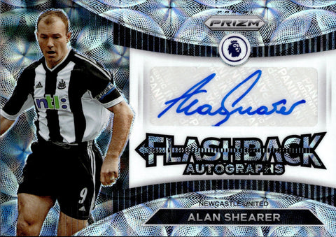 2022-23 Alan Shearer Panini Prizm Premier League Choice FLASHBACK AUTO AUTOGRAPH #FA-FS Newcastle United