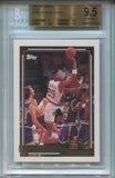 1992-93 Robert Horry Topps GOLD BGS 9.5 #308G Houston Rockets 3376