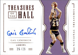 2018-19 Gail Goodrich Panini National Treasures TREASURES OF THE HALL AUTO 25/25 AUTOGRAPH #TH-GGR Los Angeles Lakers HOF