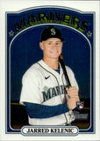 2021 Jarred Kelenic Topps Heritage High Number CHROME ROOKIE 877/999 RC #584 Seattle Mariners