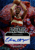 2025 Elvin Hayes Leaf Signature Series AQUATIC BLUE SHIMMER AUTO 1/1 ONE OF ONE AUTOGRAPH #A-EH1 Washington Bullets