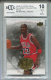 2009-10 Michael Jordan Upper Deck MJ LEGACY COLLECTION GOLD BCCG 10 #9 Chicago Bulls HOF 4009