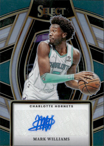 2023-24 Mark Williams Panini Select SIGNATURE SELECTIONS AUTO AUTOGRAPH #SSS-MWI Charlotte Hornets