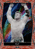 2024 MJF Leaf Metal Legends DIAGONAL RED SHIMMER 1/7 #27 AEW