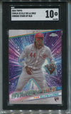 2024 Elly De La Cruz Topps Chrome STARS OF THE MLB ROOKIE RC SGC 10 #CSMLB-23 Cincinnati Reds 4290