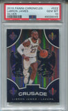 2019-20 LeBron James Panini Chronicles HOLO SILVER CRUSADE PSA 10 #522 Los Angeles Lakers 9445