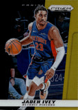 2024-25 Jaden Ivey Panini Prizm BLACK GOLD 4/5 #62 Detroit Pistons