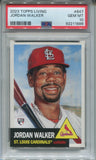 2023 Jordan Walker Topps Living ROOKIE RC PSA 10 #647 St. Louis Cardinals 1886