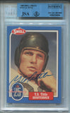 1988 Y.A. Tittle Swell Greats JSA BGS AUTHENTIC AUTO AUTOGRAPH #115 New York Giants 8906
