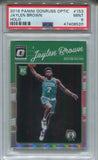 2016-17 Jaylen Brown Donruss Optic HOLO SILVER RATED ROOKIE RC PSA 9 #153 Boston Celtics 8520
