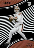2022 Brock Purdy Panini Chronicles Clear Vision ROOKIE RC #CVR-27 San Francisco 49ers 4