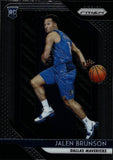 2018-19 Jalen Brunson Panini Prizm ROOKIE RC #250 Dallas Mavericks 7